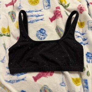 skims rhinestone top